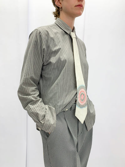 FIST SS23 CIRCLE PRINT TIE-Ella Boucht-APOC STORE