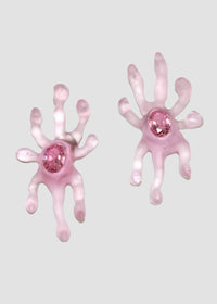 Pink Bug Earrings-Emma Pryde-APOC STORE