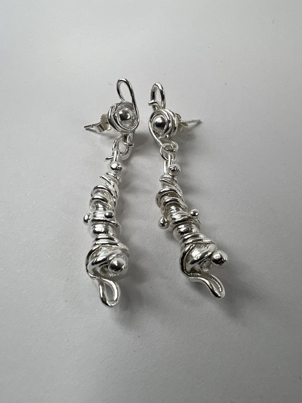 OMYO Pendulum Ear Studs-ASTERISK-APOC STORE