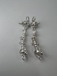 OMYO Pendulum Ear Studs-ASTERISK-APOC STORE