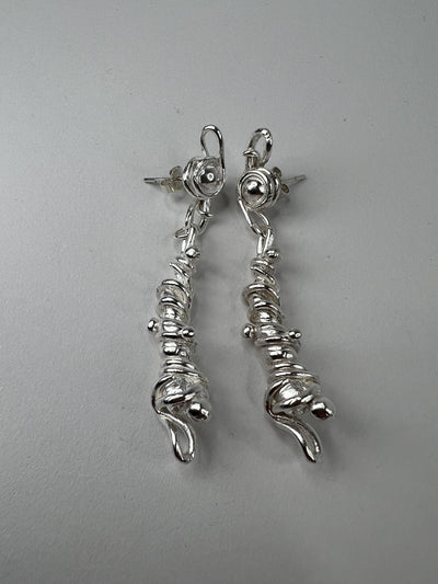 OMYO Pendulum Ear Studs-ASTERISK-APOC STORE