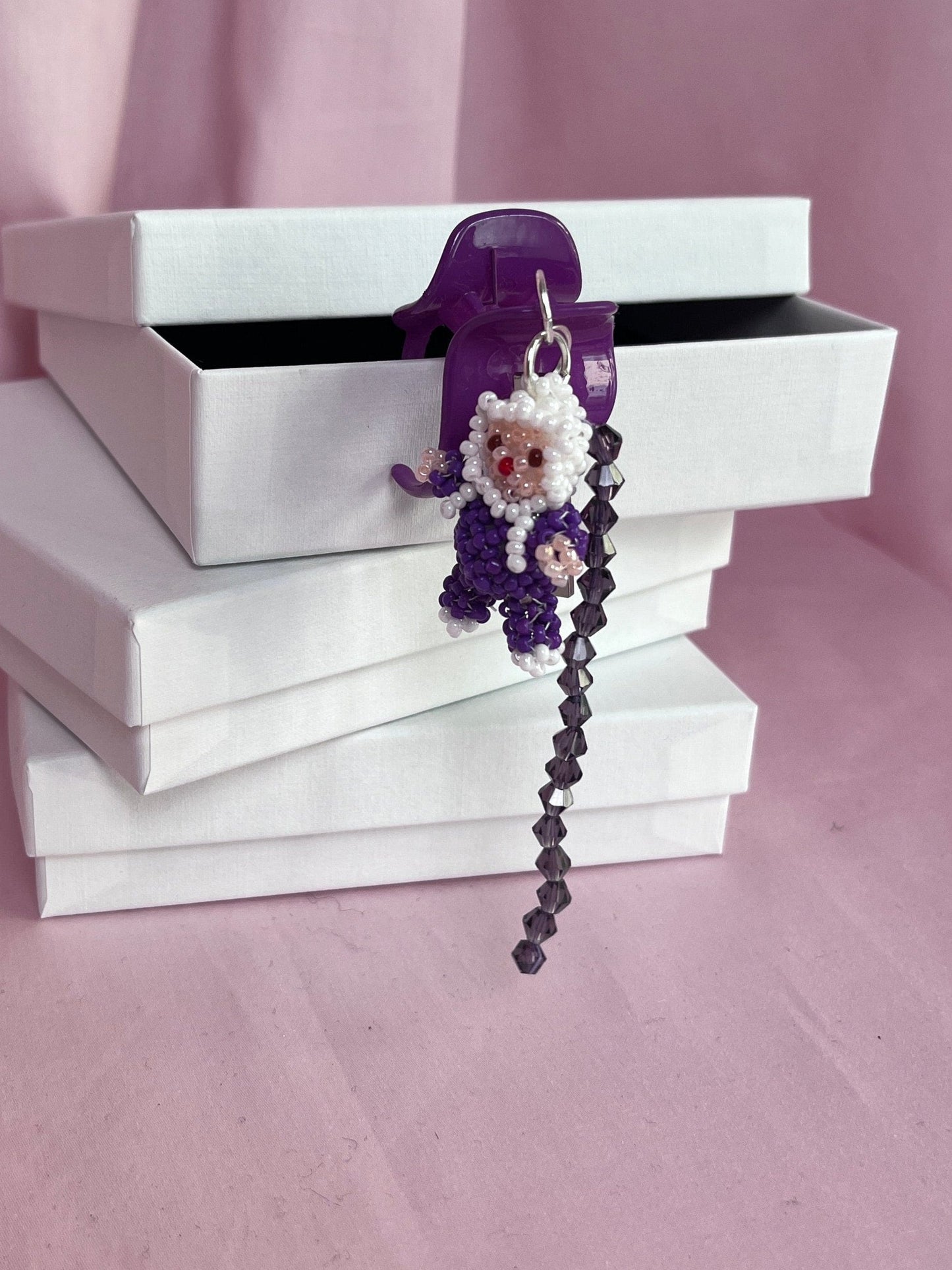 Crocheted Small Hair Clip 3-Lou de Bètoly-APOC STORE