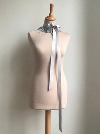 Silver Feathers Necktie-Polyhedron-APOC STORE