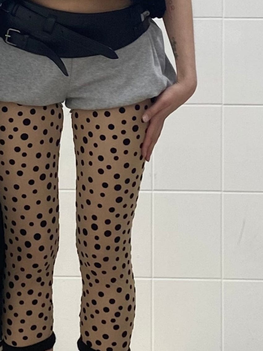 Polka Mini Leggings-Calissa Teiniker-APOC STORE