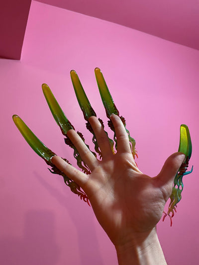 Exotic Giger Blue Green-Texto Dallas-APOC STORE