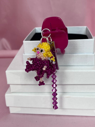 Crocheted Small Hair Clip 5-Lou de Bètoly-APOC STORE