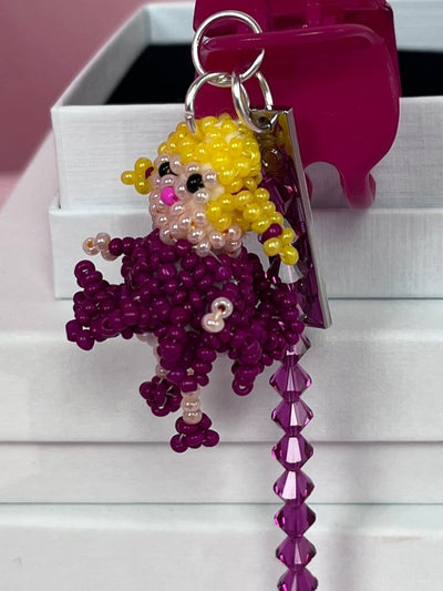 Crocheted Small Hair Clip 5-Lou de Bètoly-APOC STORE