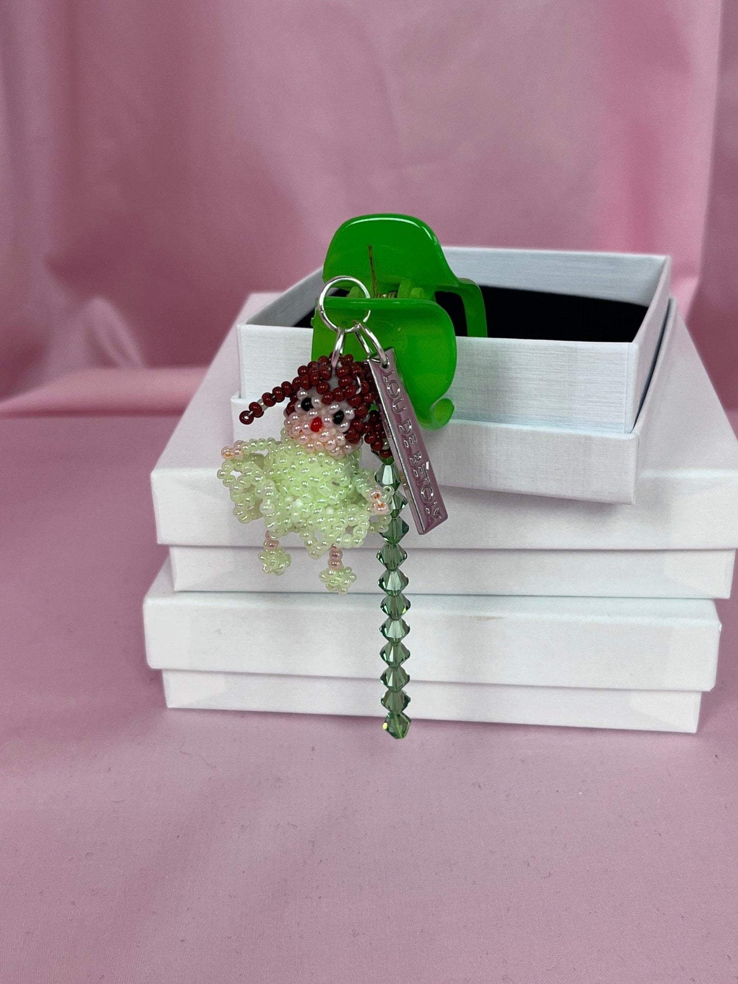 Crocheted Small Hair Clip 6-Lou de Bètoly-APOC STORE