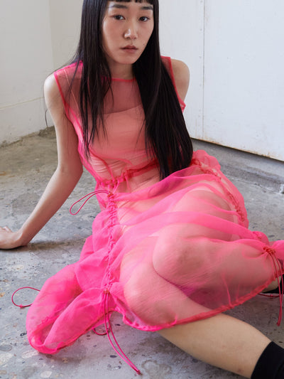 STOPPER SHA DRESS PINK-SAENGIN STUDIOS-APOC STORE