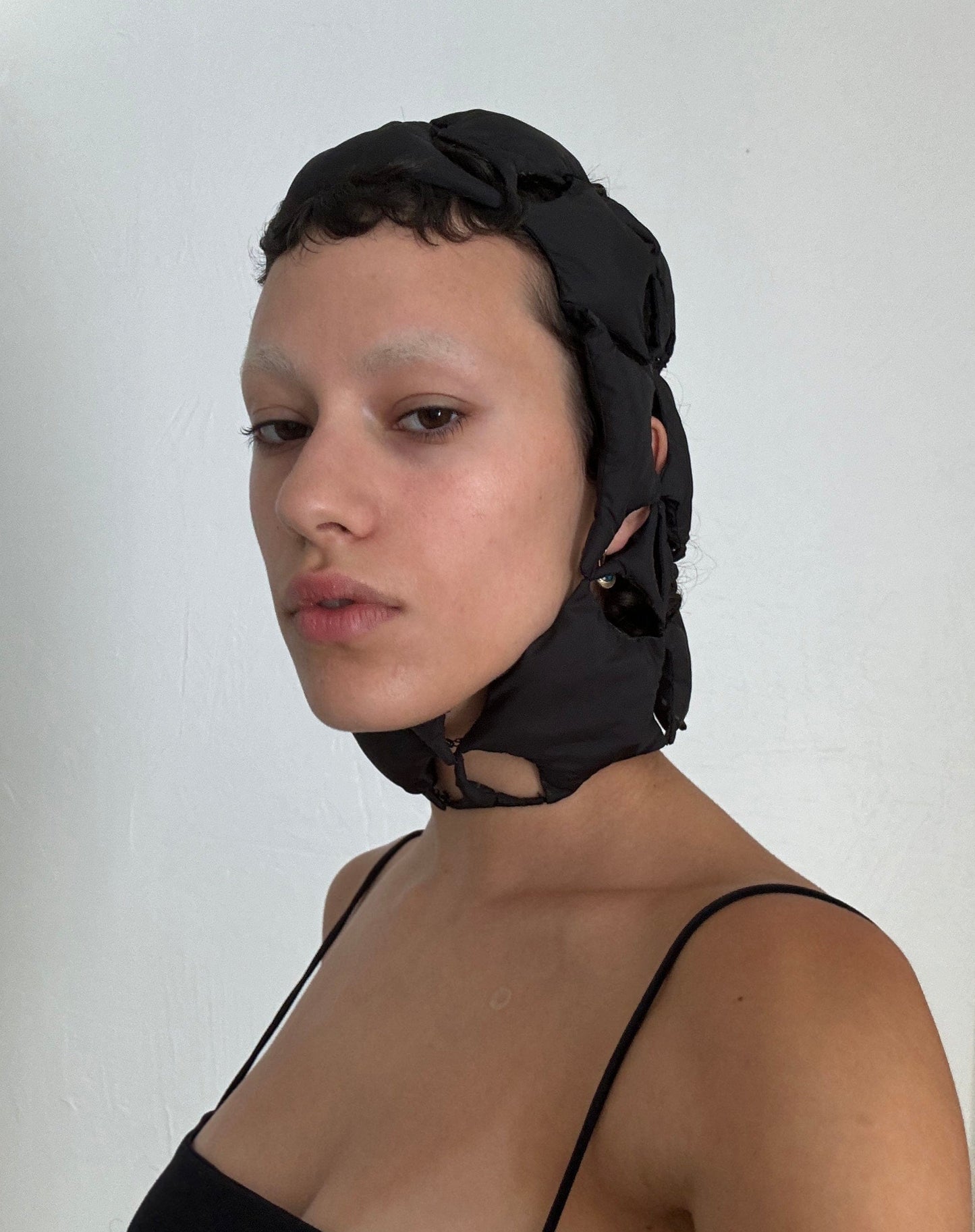 Padded Nylon Balaclava-Sila Ersayin-APOC STORE