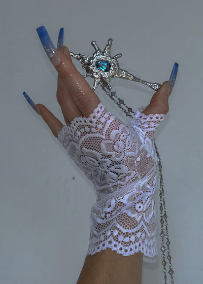 Aqua Moebius Necklace-Emma Pryde-APOC STORE