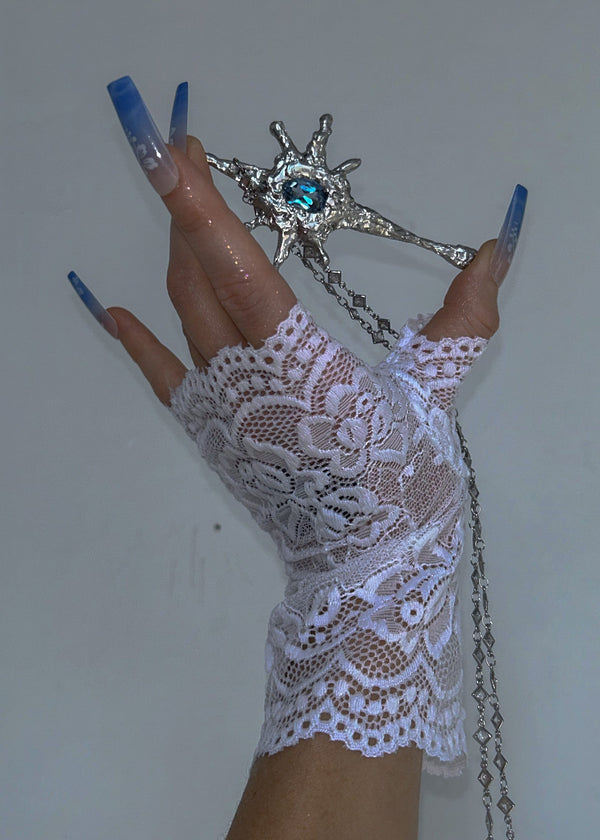 Aqua Moebius Necklace-Emma Pryde-APOC STORE