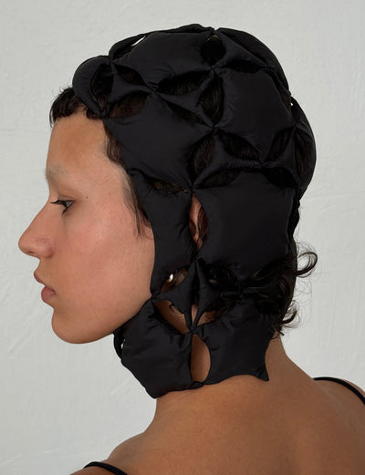 Padded Nylon Balaclava-Sila Ersayin-APOC STORE