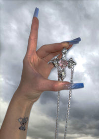 Peach Heart Necklace-Emma Pryde-APOC STORE