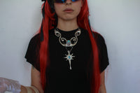 Iridescent Spiral Necklace-Emma Pryde-APOC STORE