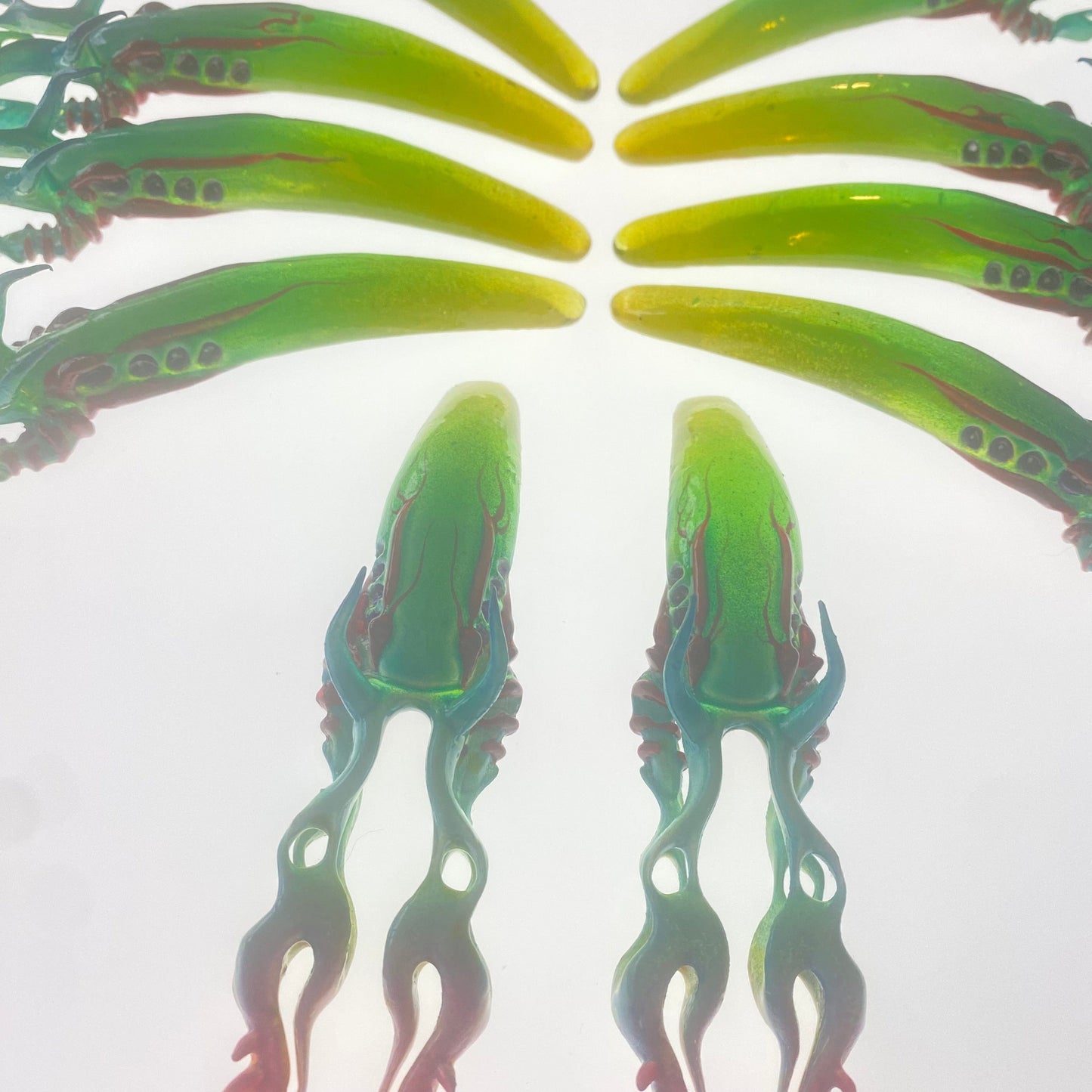 Exotic Giger Blue Green-Texto Dallas-APOC STORE