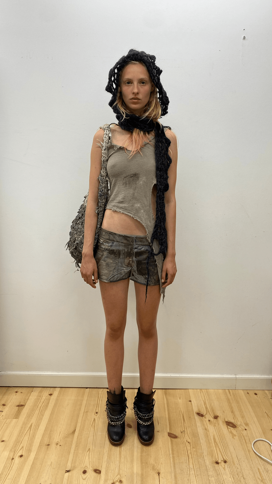 SEEKER HOODED SCARF-Solitude Studios-APOC STORE