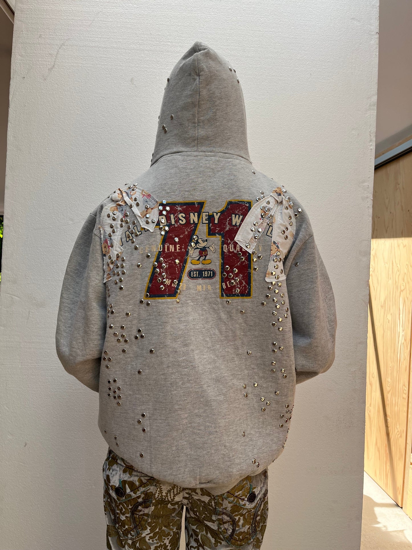 Studded Hoodie-Hannah Creak-APOC STORE