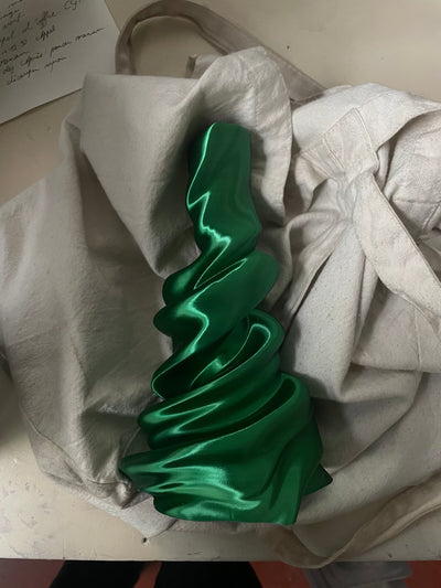 Sway-sway candleholder emerald-Solène Bonnet-APOC STORE
