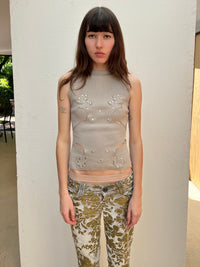 Orchid Vest Light Grey-Hannah Creak-APOC STORE