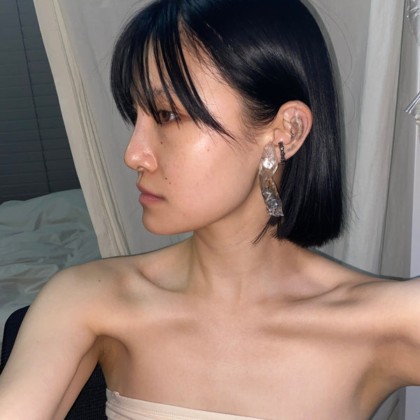 V me7 earring-VACSOM-APOC STORE