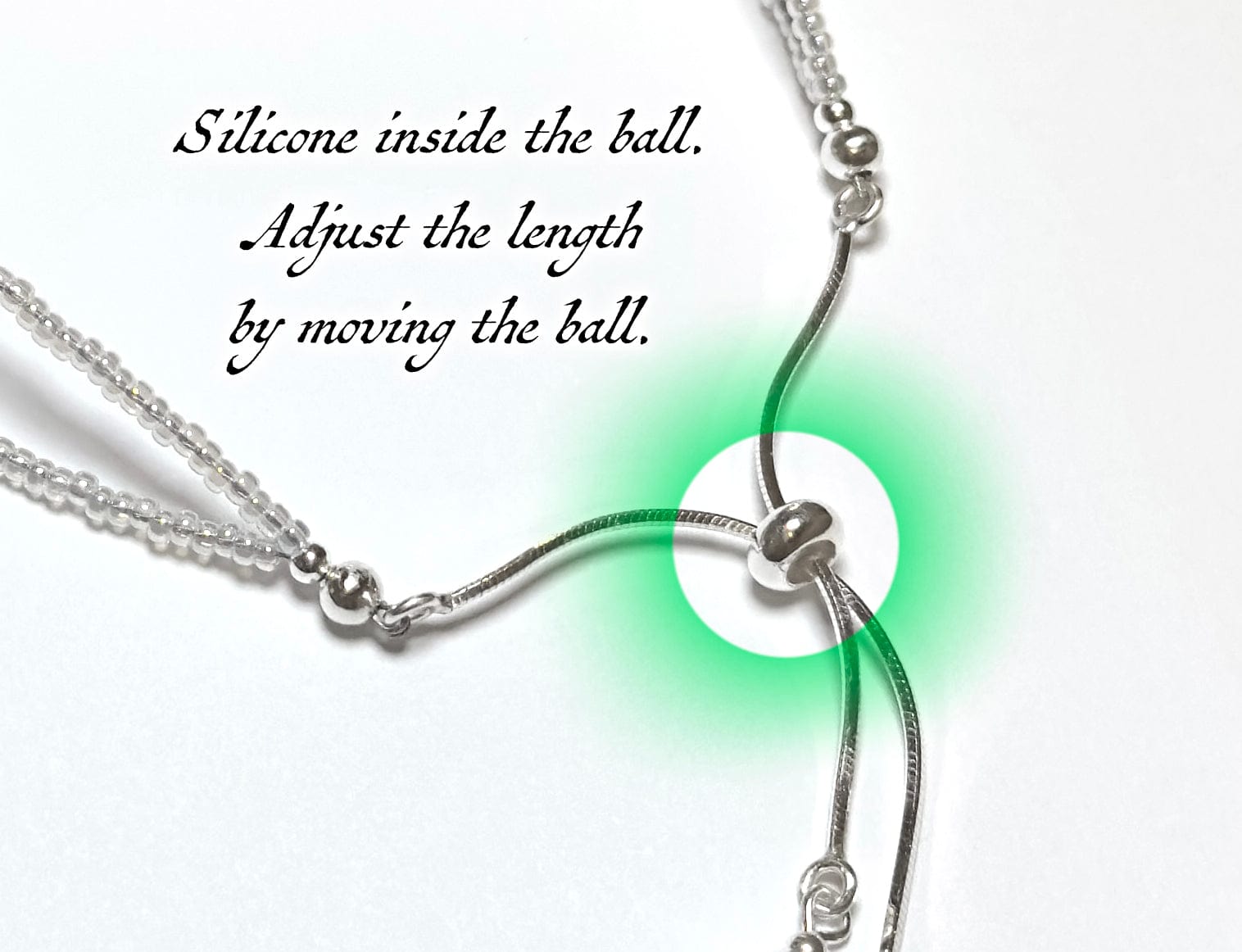 Silver tassel bracelet 06-Jaekim-APOC STORE