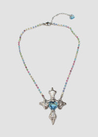 Blue Heart Necklace-Emma Pryde-APOC STORE