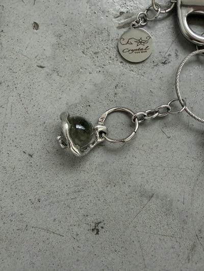 Keychain Wu-sin/ Five elements-Crystal-APOC STORE