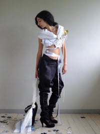 Golden mask top-Polyhedron-APOC STORE