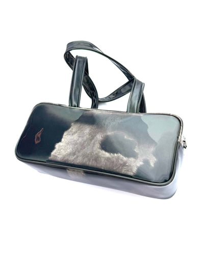 Baguette Handbag Lenticular Gray Cow-Leeann Huang-APOC STORE