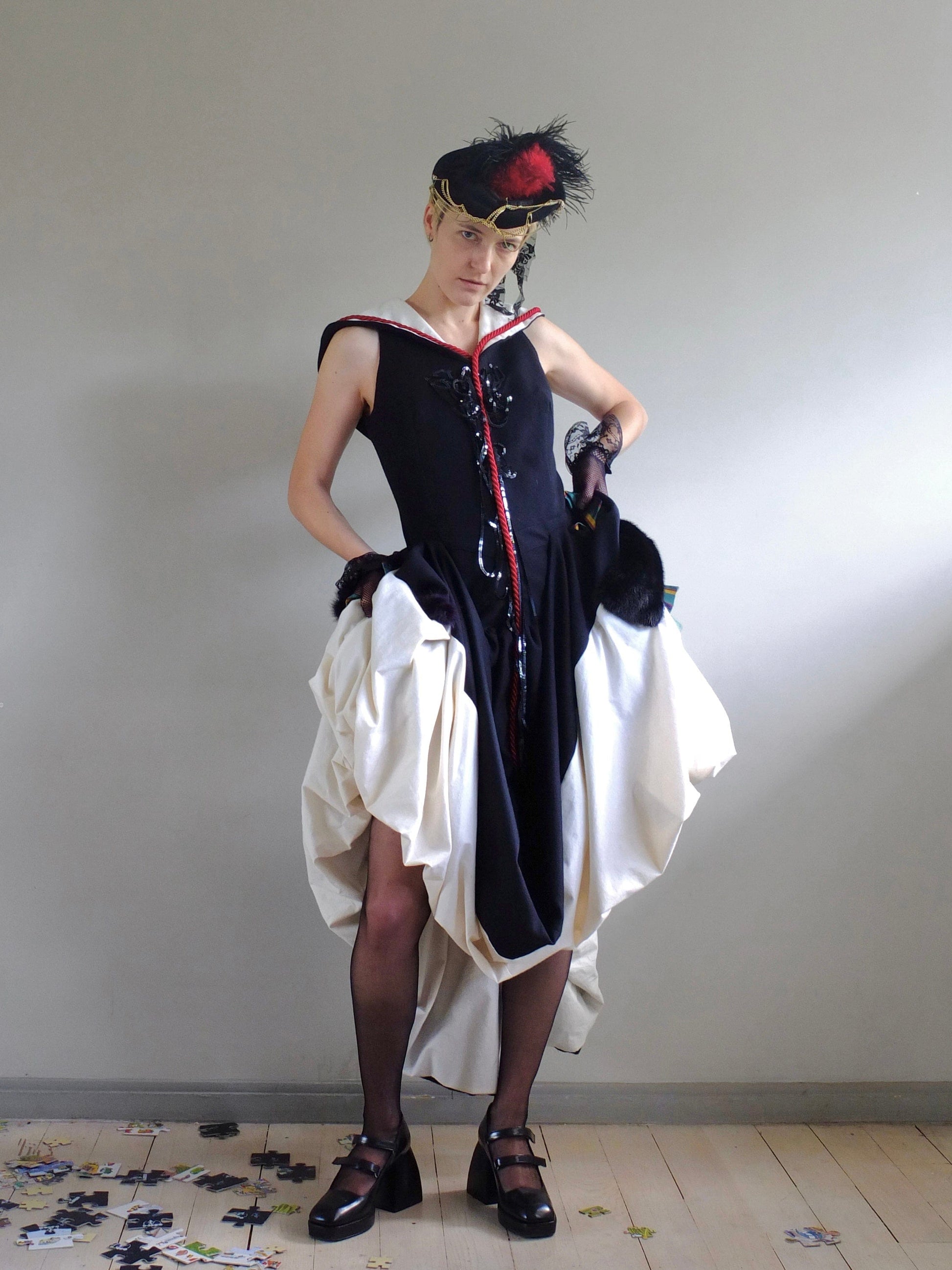 Masquerade ball dress-Polyhedron-APOC STORE