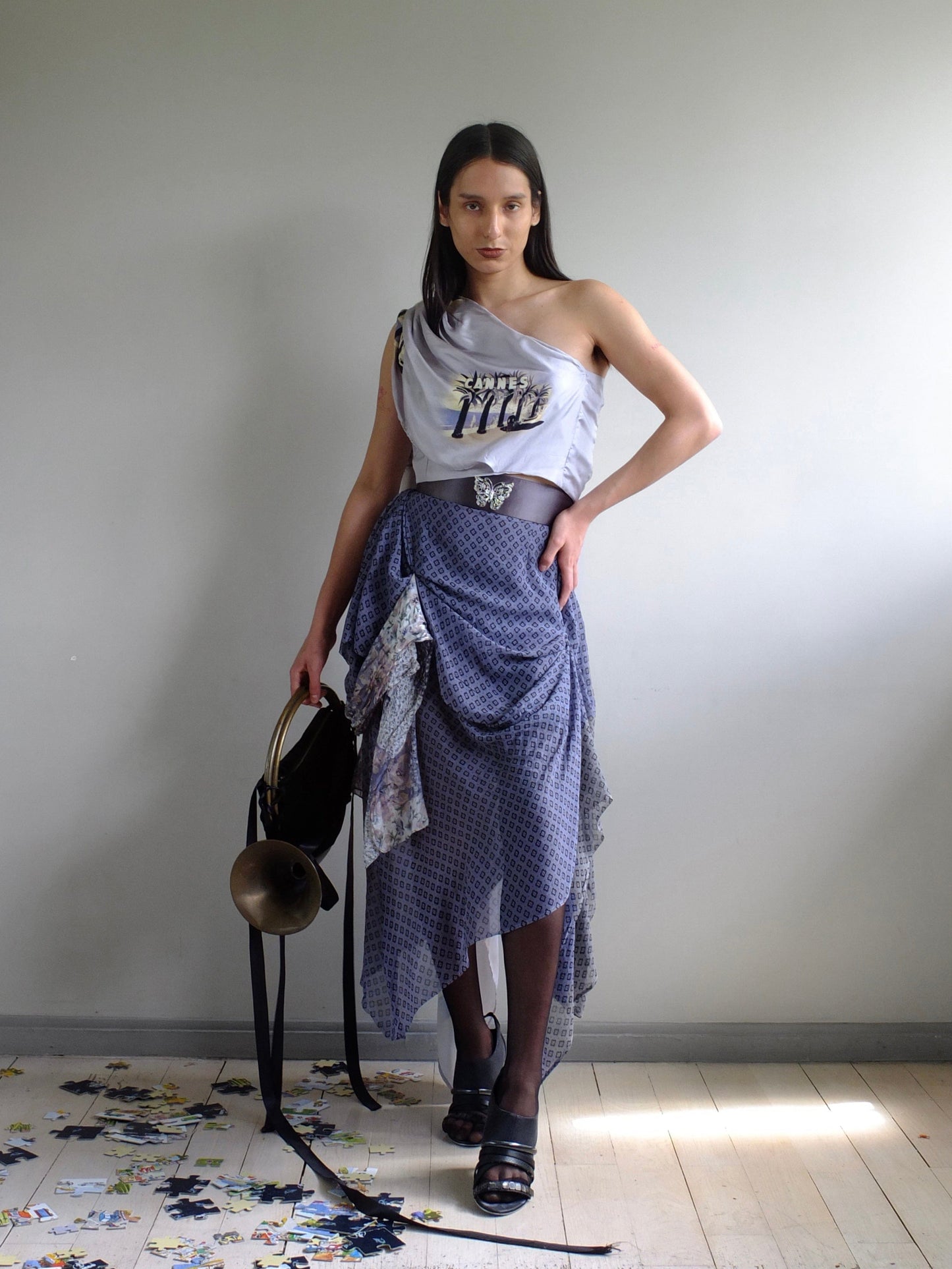 Butterfly skirt-Polyhedron-APOC STORE