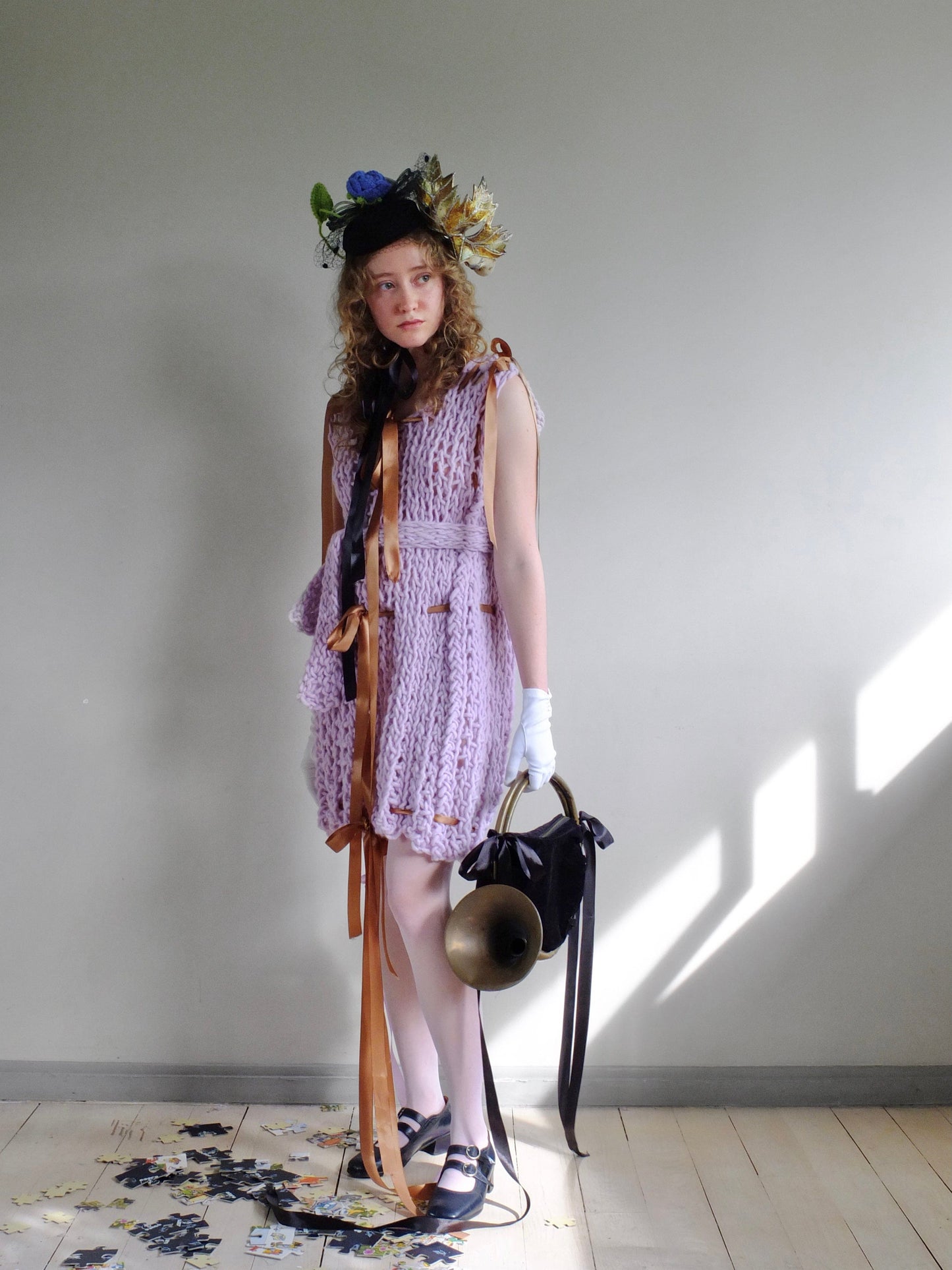 Meg Knit Dress-Polyhedron-APOC STORE