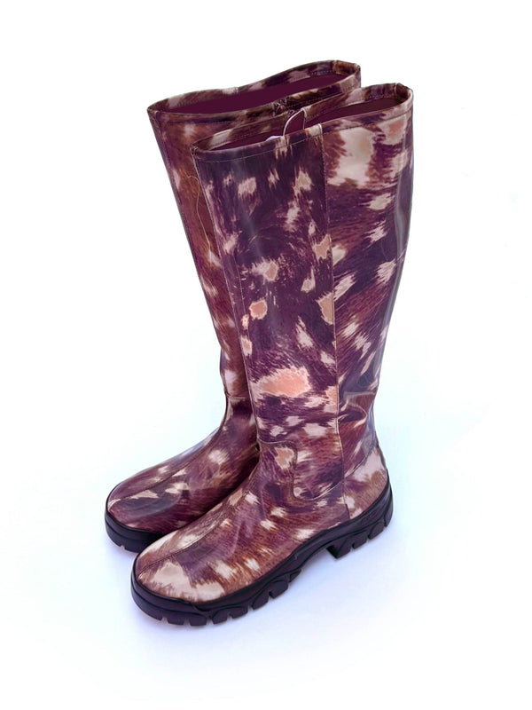 Lenticular Bambi Knee Boot-Leeann Huang-APOC STORE