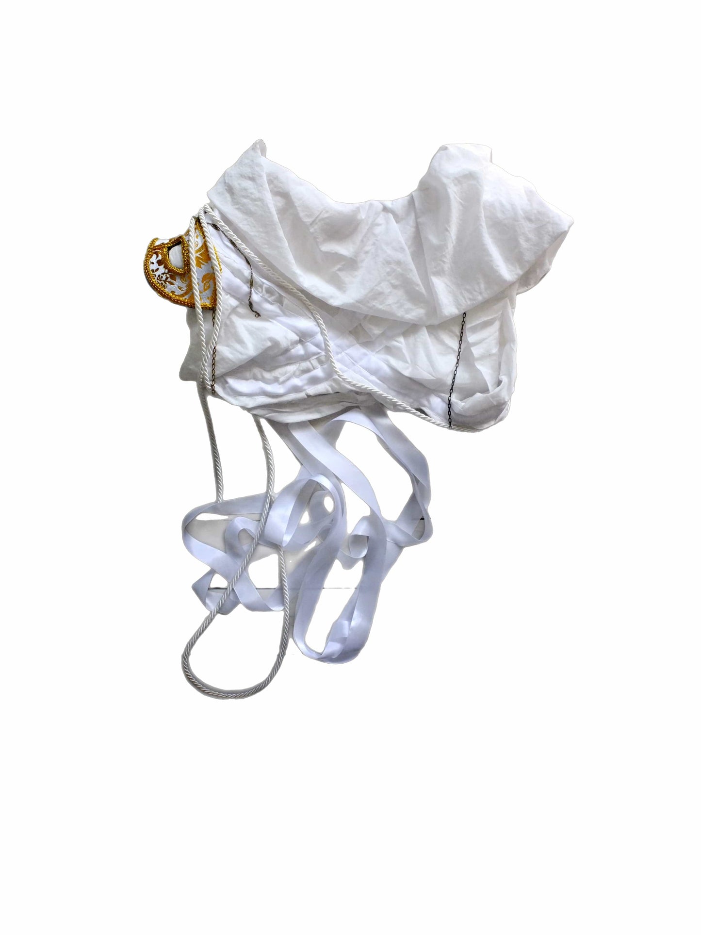 Golden mask top-Polyhedron-APOC STORE