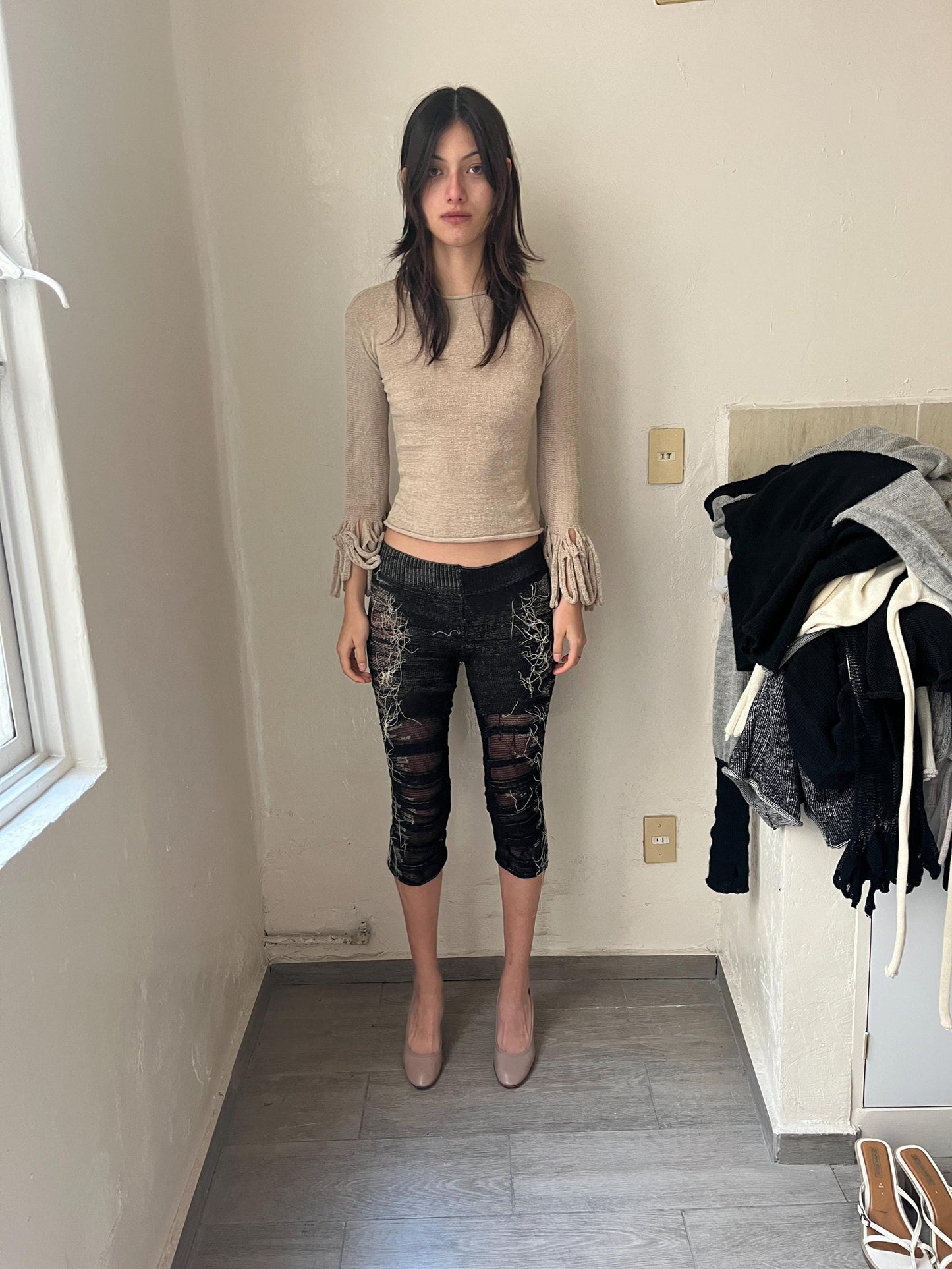 Organic Capri Leggings-Krystal Paniagua-APOC STORE