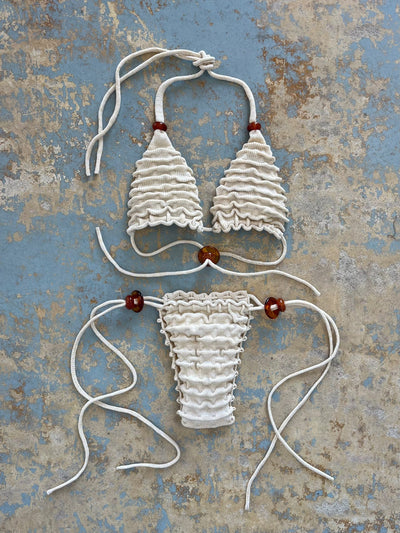 White Knitkini-deparel-APOC STORE