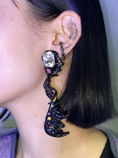 V me12 earring-VACSOM-APOC STORE
