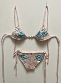 Pink Silk Bikini-GRACE GUI-APOC STORE