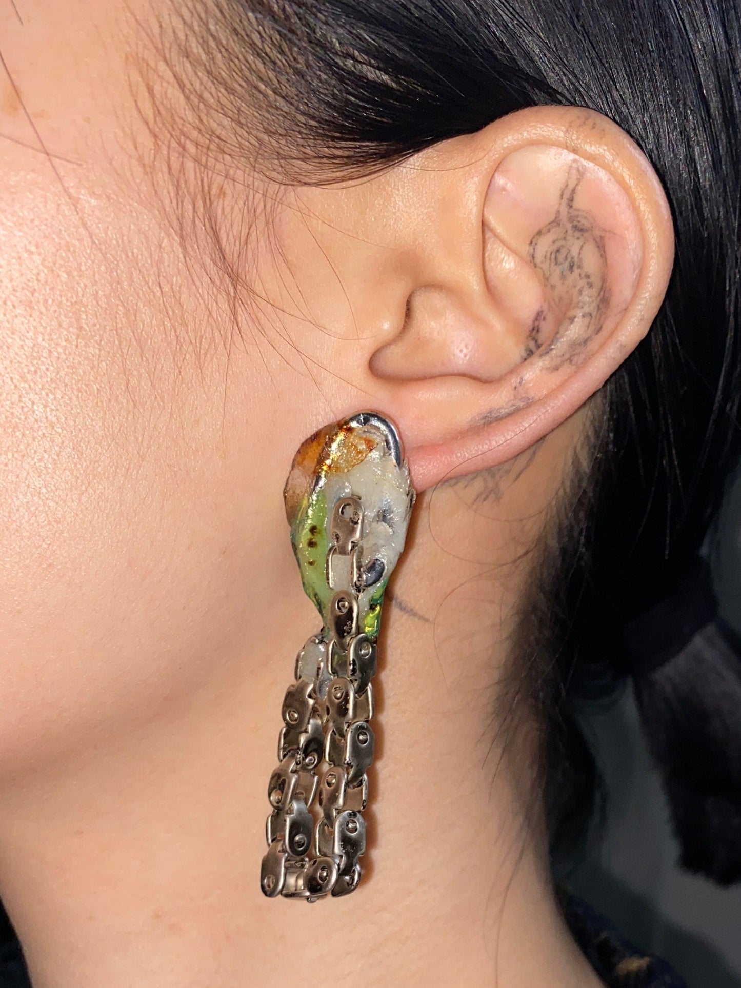 V me10 earring-VACSOM-APOC STORE