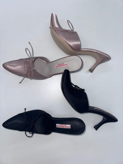 Black Pixie Heels-Gyouree Kim-APOC STORE