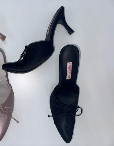 Black Pixie Heels-Gyouree Kim-APOC STORE