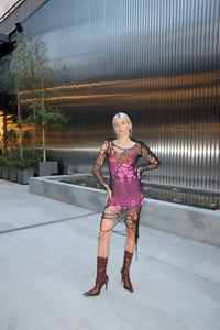 Holey Dress in Black-V4K-APOC STORE