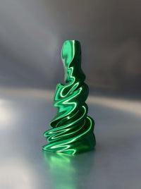 Sway-sway candleholder emerald-Solène Bonnet-APOC STORE