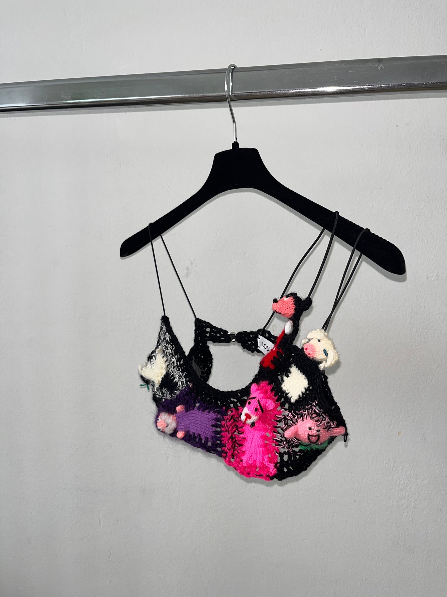 knitted dolls bralette-Lou de Bètoly-APOC STORE