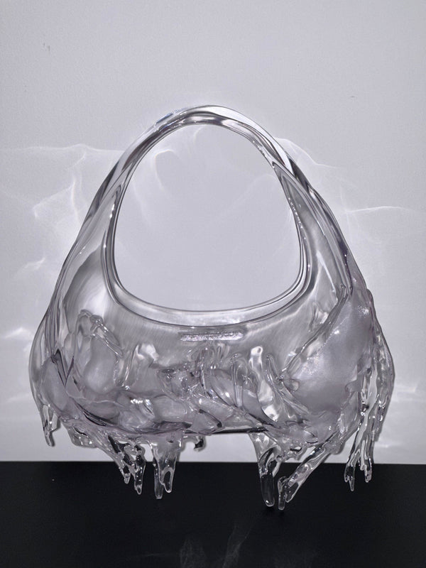 Transparent Slim Shoulder Bag-GNASTIY-APOC STORE