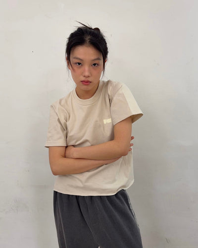 Cut off T-shirts (Natural)-EGNARTS-APOC STORE