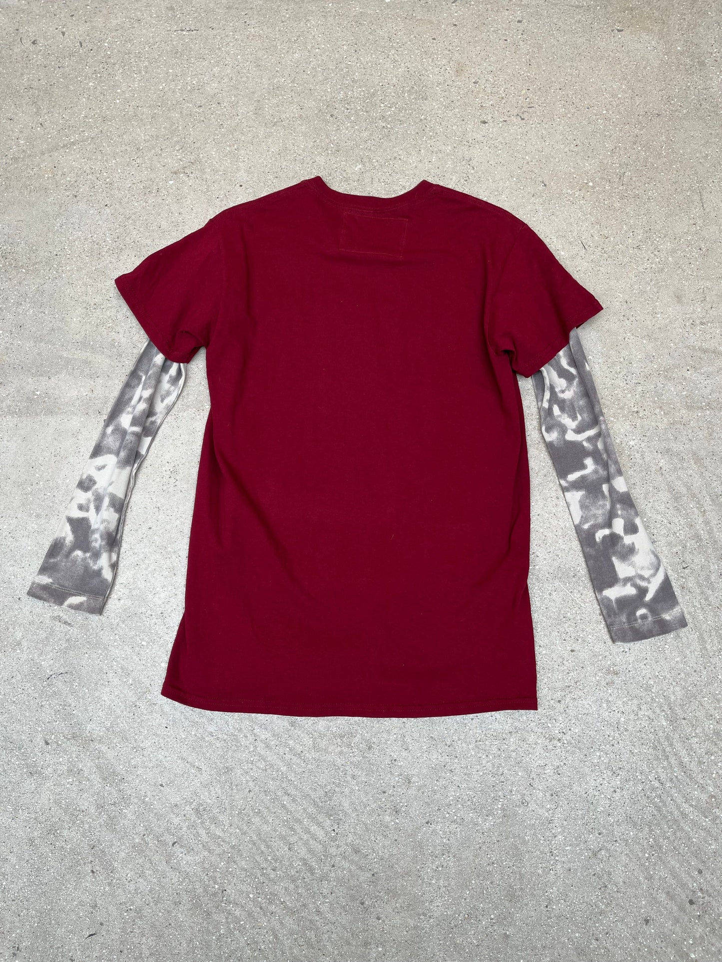 Woven T-shirt (Star print)-Hannah Creak-APOC STORE