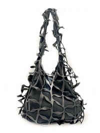 Reverse centipede bag black-Greco-APOC STORE