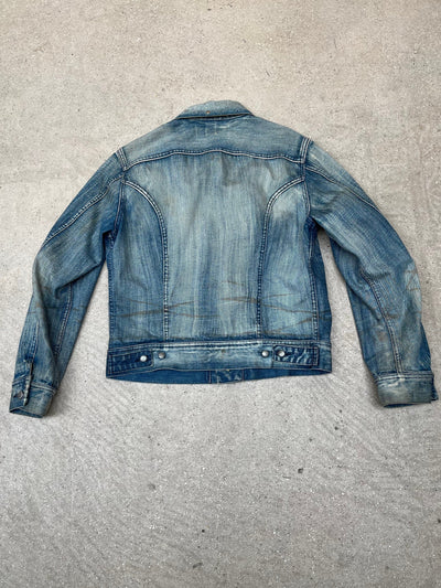 Studded Denim jacket-Hannah Creak-APOC STORE
